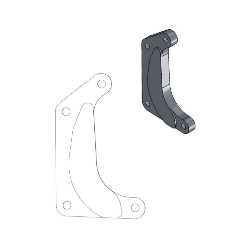 Moto-Master Brake Caliper Adaptor Sm 211019