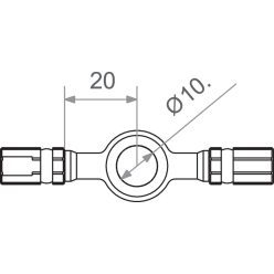Racord furtun frână TRW MV10K00A