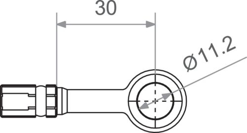 Racord furtun frână TRW MV11A00S