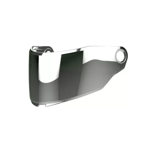 Viziera argintie casca flip-up Mt Helmets Atom 2 SV