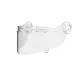 Viziera transparenta casca integrala Mt Helmets Jarama - ornament ventilatie auriu