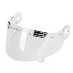   Viziera transparenta casca integrala Mt Helmets Jarama - ornament ventilatie argintiu