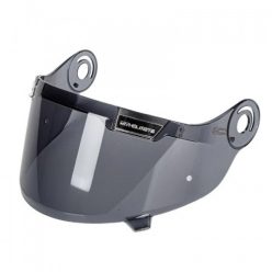   Viziera neagra Casca MT Jarama - ornament ventilatie argintiu  MT-V-32