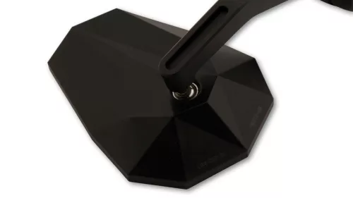 Oglindă capăt de ghidon Highsider Stealth-X7 cu semnalizator LED (bucată)