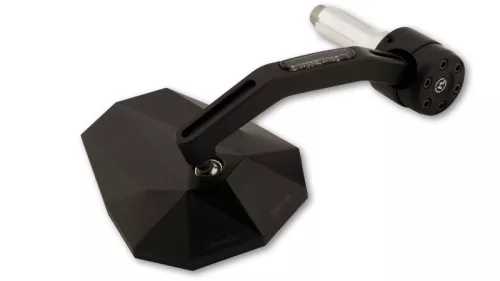 Oglindă capăt de ghidon Highsider Stealth-X7 cu semnalizator LED (bucată)