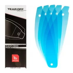   Kit 5 tear-off pentru viziera casca integrala KRE Snake Carbon - KRE SV - KRE+