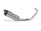 EXHST RAC TI/CF YZF-R125 17 AKRAPOVIC S-Y125R4-HRT
