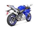 EXHST RAC TI/CF YZF-R125 17 AKRAPOVIC S-Y125R4-HRT