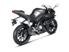 EXHST RAC TI/CF YZF-R125 17 AKRAPOVIC S-Y125R4-HRT