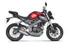 EXHST RAC TI/CF YZF-R125 17 AKRAPOVIC S-Y125R4-HRT