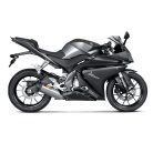 EXHST RAC TI/CF YZF-R125 17 AKRAPOVIC S-Y125R4-HRT