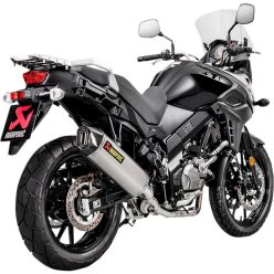 EXHAUST RAC SS/TI V-STROM AKRAPOVIC S-S6R9-WT