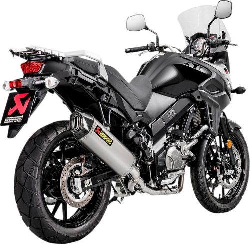 EXHAUST RAC SS/TI V-STROM AKRAPOVIC S-S6R9-WT