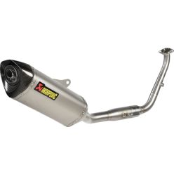 EXHST RAC TI/CF MT-125 AKRAPOVIC S-Y125R8-HZT