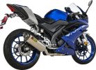 EXHST RAC TI/CF MT-125 AKRAPOVIC S-Y125R8-HZT
