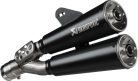 MUFFLER S/O SS/BL R12 NINET /  AKRAPOVIC S-B12SO25-HISSSBL