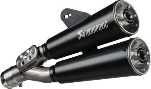 MUFFLER S/O SS/BL R12 NINET /  AKRAPOVIC S-B12SO25-HISSSBL