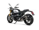 MUFFLER S/O SS/BL R12 NINET /  AKRAPOVIC S-B12SO25-HISSSBL