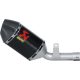 MUFFLER S/O CF GSXR6/7 AKRAPOVIC S-S6SO5-TC