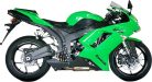 MUFFLER TI/CF ZX-6R 07/08 AKRAPOVIC S-K6SO5-HACT