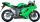 MUFFLER TI/CF ZX-6R 07/08 AKRAPOVIC S-K6SO5-HACT