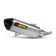 MUFFLER SS/CF X-MAX 250 AKRAPOVIC S-Y2SO7-HRSS