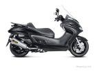 MUFFLER SS/CF X-MAX 400 AKRAPOVIC S-Y4SO10-HZAASS