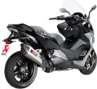 MUFFLER TI/CF C650 SPORT 16-17 AKRAPOVIC S-B6SO7-HZAAT
