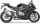 MUFFLER TI /CF S1000RR 2017 AKRAPOVIC S-B10SO6-HDVDZT