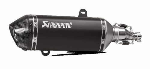 MUFFLER SS/CF BLK GTS125 AKRAPOVIC S-VE125SO1-HZBL