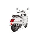 MUFFLER SS/CF BLK GTS125 AKRAPOVIC S-VE125SO1-HZBL