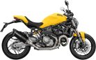 MUFFLER MONSTER 1200/S AKRAPOVIC S-D12SO8-RTBL