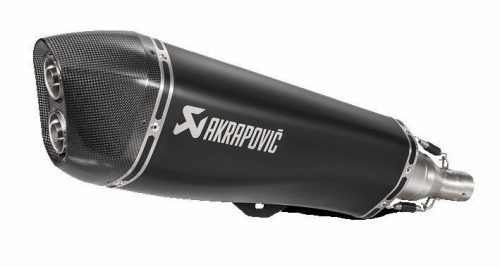 Akrapovic Muffler Ss Blk Pia Mp3 S-Pi5So1-Hraassbl