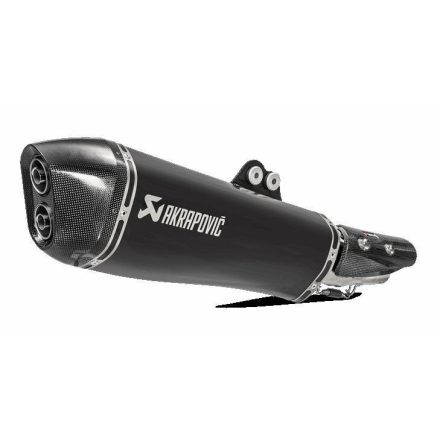 Akrapovic Muffler Ss Blk Kym Ak550 S-Ky5So1-Hraassbl