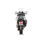 MUFFLER SS BLK KYM AK550 AKRAPOVIC S-KY5SO1-HRAASSBL