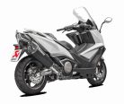 MUFFLER SS BLK KYM AK550 AKRAPOVIC S-KY5SO1-HRAASSBL