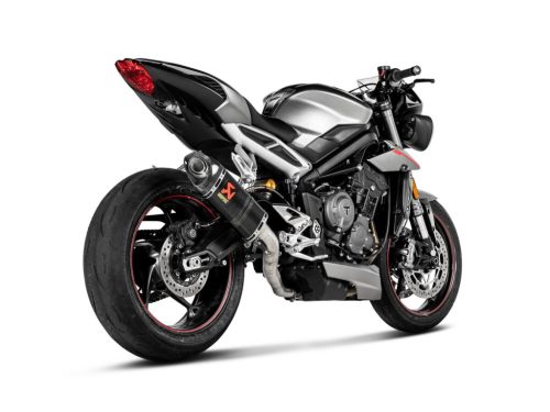 MUFFLER CF STREET TRIPLE AKRAPOVIC S-T7SO2-APC