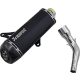 MUFFLER SS BLK GTS300 AKRAPOVIC S-VE3SO9-HRSSBL