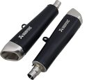 MUFFLERS TI BK SPD TWIN AKRAPOVIC S-T12SO2-HCQTBL