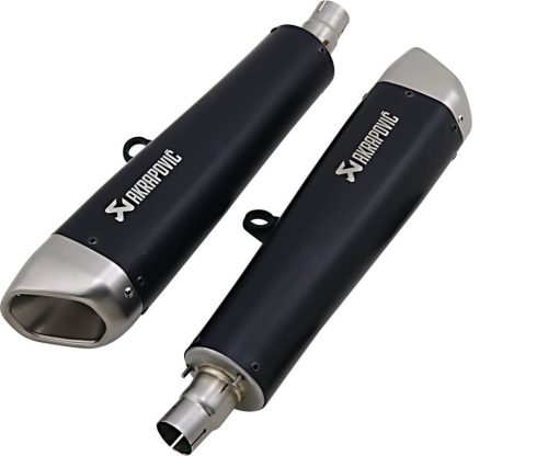 MUFFLERS TI BK SPD TWIN AKRAPOVIC S-T12SO2-HCQTBL