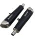 MUFFLERS TI BK SPD TWIN AKRAPOVIC S-T12SO2-HCQTBL