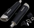 MUFFLERS TI BK SPD TWIN AKRAPOVIC S-T12SO2-HCQTBL