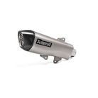 MUFFLER SS/CF X-MAX 400 AKRAPOVIC S-Y4SO18-HRAASS