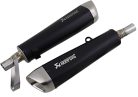 MUFFLERS TI BK STR TWIN AKRAPOVIC S-T9SO2-HCQTBL