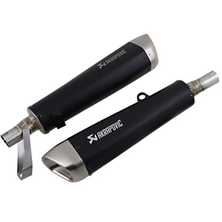 Akrapovic Mufflers Ti Bk Str Twin S-T9So2-Hcqtbl