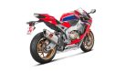 MUFFLER TI/CF CBR1000RR AKRAPOVIC S-H10SO17-HAPXLT/1