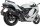 MUFFLERS TI/CF BK GSX13R AKRAPOVIC S-S13SO4-HRAATBL