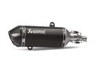 MUFFLER SS/CF BLK GTS125 AKRAPOVIC S-VE125SO2-HZBL