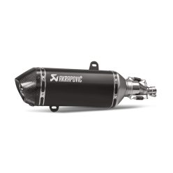 MUFFLER SS/CF BLK GTS125 AKRAPOVIC S-VE125SO2-HZBL
