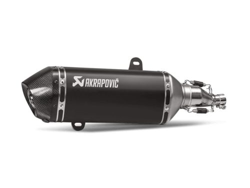 MUFFLER SS/CF BLK GTS125 AKRAPOVIC S-VE125SO2-HZBL